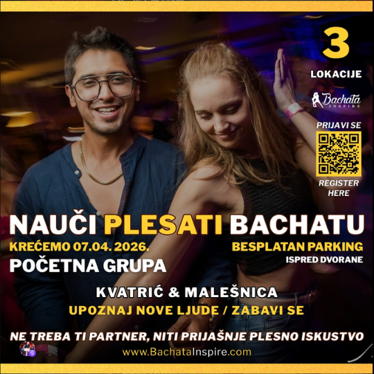 Nauči Plesati Bachatu 07.04.2026.